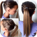 Little Girl Hairstyle Icon