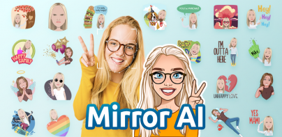 Mirror: muka, avatar, emoji