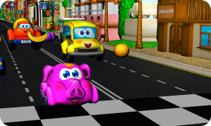 Crianças Racing Game 3D screenshot 1