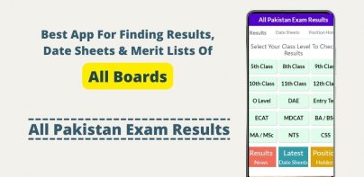 All Pakistan Exam Results