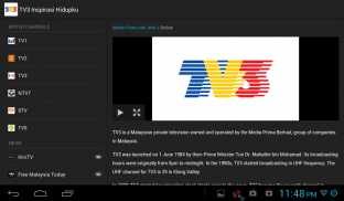 MyTivi: Malaysian LiveTV screenshot 6