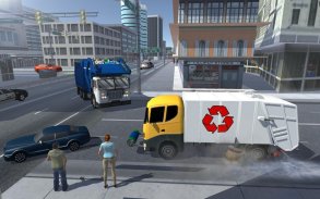 Road Garbage Dump Truck Driver screenshot 5