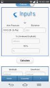 Evaporative Cooling Calculator screenshot 1