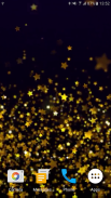 Gold Stars Live Wallpaper screenshot 2