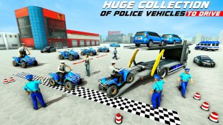 Police Cargo Truck Offroad 3D screenshot 8