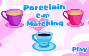 Matching Game-Porcelain Cup screenshot 1