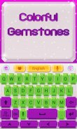 Gemstone GO Keyboard Theme screenshot 1