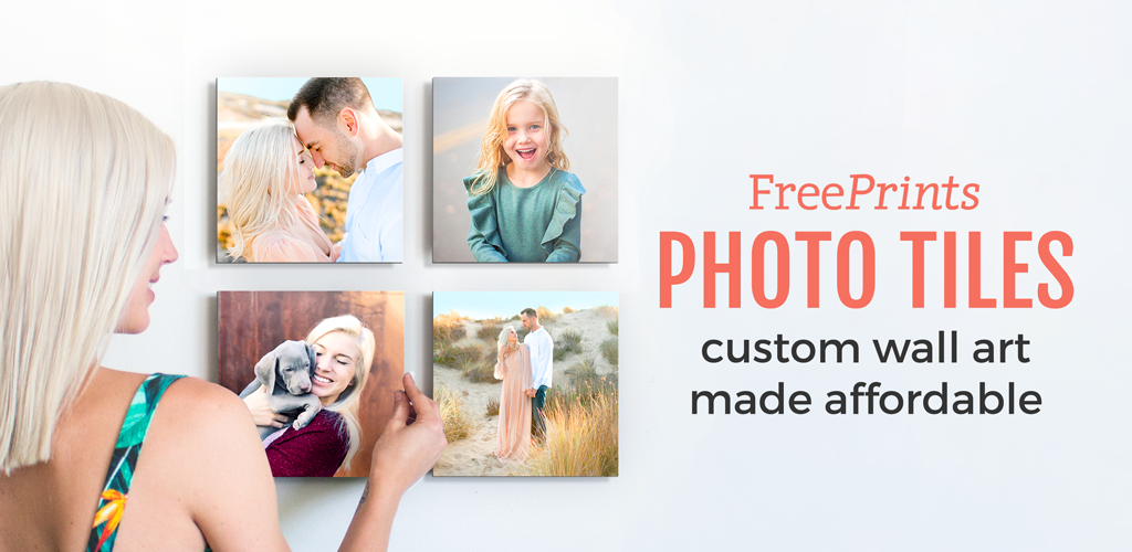 FreePrints Photo Tiles Photocadres gratuits Téléchargement de l