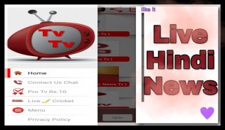 TvTv-Live News And Cricket screenshot 3