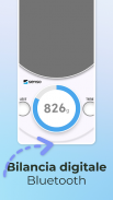 Bilancia digitale Sensoscale screenshot 1