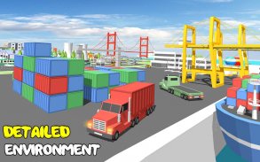 Truck Simulation 17 : Port Transporter screenshot 4