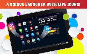Launcher Icone Live screenshot 0