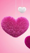 Fluffy Hearts Live Wallpaper screenshot 1