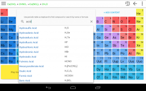 Chemik - كول أداة الكيمياء screenshot 2