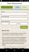 Quilting Calculators screenshot 2