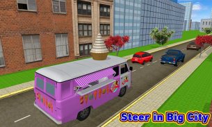 Fast Food Truck Driving 2020: Ice Cream Factory screenshot 5