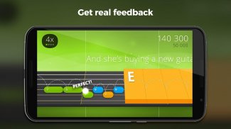 Yousician: Learn Guitar & Bass screenshot 2