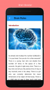 Brain Booster - Improve & activate your Brainpower screenshot 1