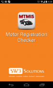 Motor Registration Checker screenshot 0