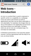 Learn Web Icons screenshot 1