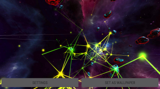 Sci_Fi Particle Plexus 3D Live Wallpaper screenshot 14