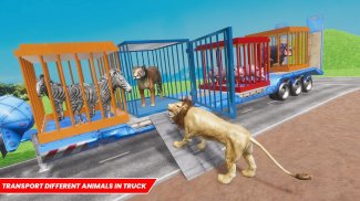 Farm Animal Truck: Zoo Games screenshot 0