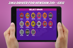 DX Henshin Belt Sim for Zio - Geiz screenshot 1