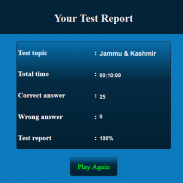 Jammu and Kashmir MCQ screenshot 1