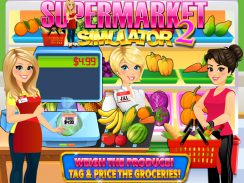 Supermarket Grocery Store Girl screenshot 2