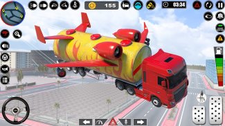 Flying Oil Tanker Truck Games screenshot 2