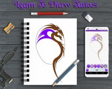 Tattoo Tutorials: Learn How to draw Tattoos screenshot 6