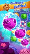 Mermaid -puzzle match-3 สมบัติ screenshot 20