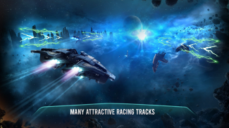 Spaceship Racing Galaxy 3D screenshot 1
