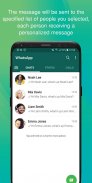 WhatsName  - Broadcasts Personal WhatsApp screenshot 4