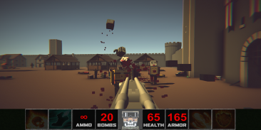 DOOM Zombies:Pixel Combat Bo3 Zombies Block Strike screenshot 2