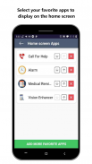 Senior Safety Phone - Big Icons Launcher screenshot 5