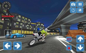 City Police MotorBike 3D Driving Simulator screenshot 2