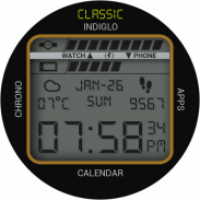 Retro Digital Watch Face screenshot 10