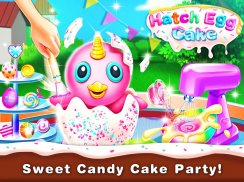 Hatch Egg Cake Maker - Sweet Bakery Food Games screenshot 2