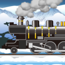 Steam locomotive choo-choo Icon