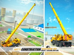 City Construction Machine 3D: Heavy Crane Driver screenshot 10