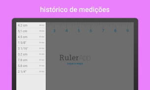 Régua (Ruler App) screenshot 2