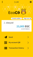 EcoG9coin screenshot 2