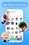 Anime Stickers for WhatsApp screenshot 0