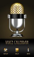 Voice Calendar screenshot 1