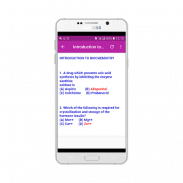 Biochemistry MCQs screenshot 2