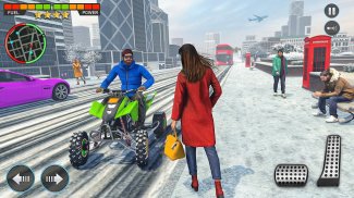 Bike Taxi Games ATV screenshot 3
