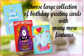 Birthday Greeting Card  Maker screenshot 0