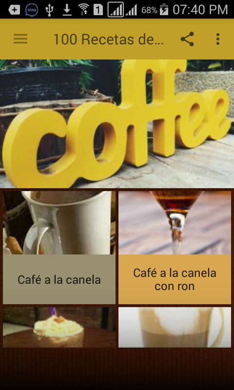 100 Recetas de café - Descargar APK para Android | Aptoide