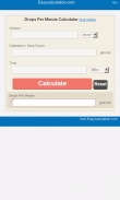 Drops Per Minute Calculator screenshot 0